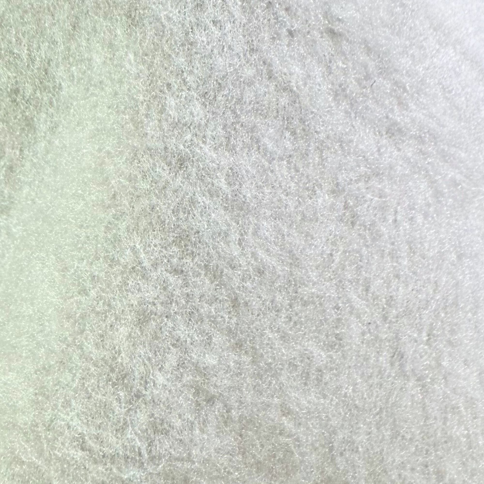 Gray Dog Hoodie - Cotton Blend, up close of fleece lining – blank dog apparel for makers and small brands | Fetch Blanks