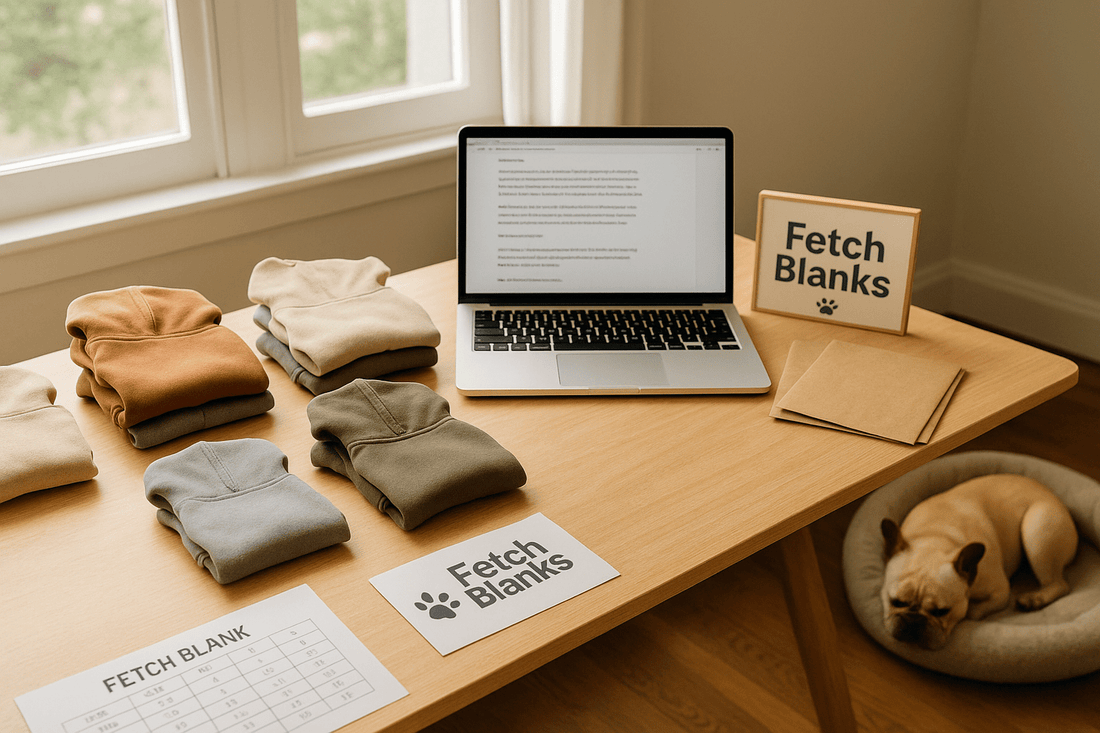 Why I Started Fetch Blanks: Thoughtfully Sourced Pet Apparel for Small Brands and Makers - Fetch Blanks