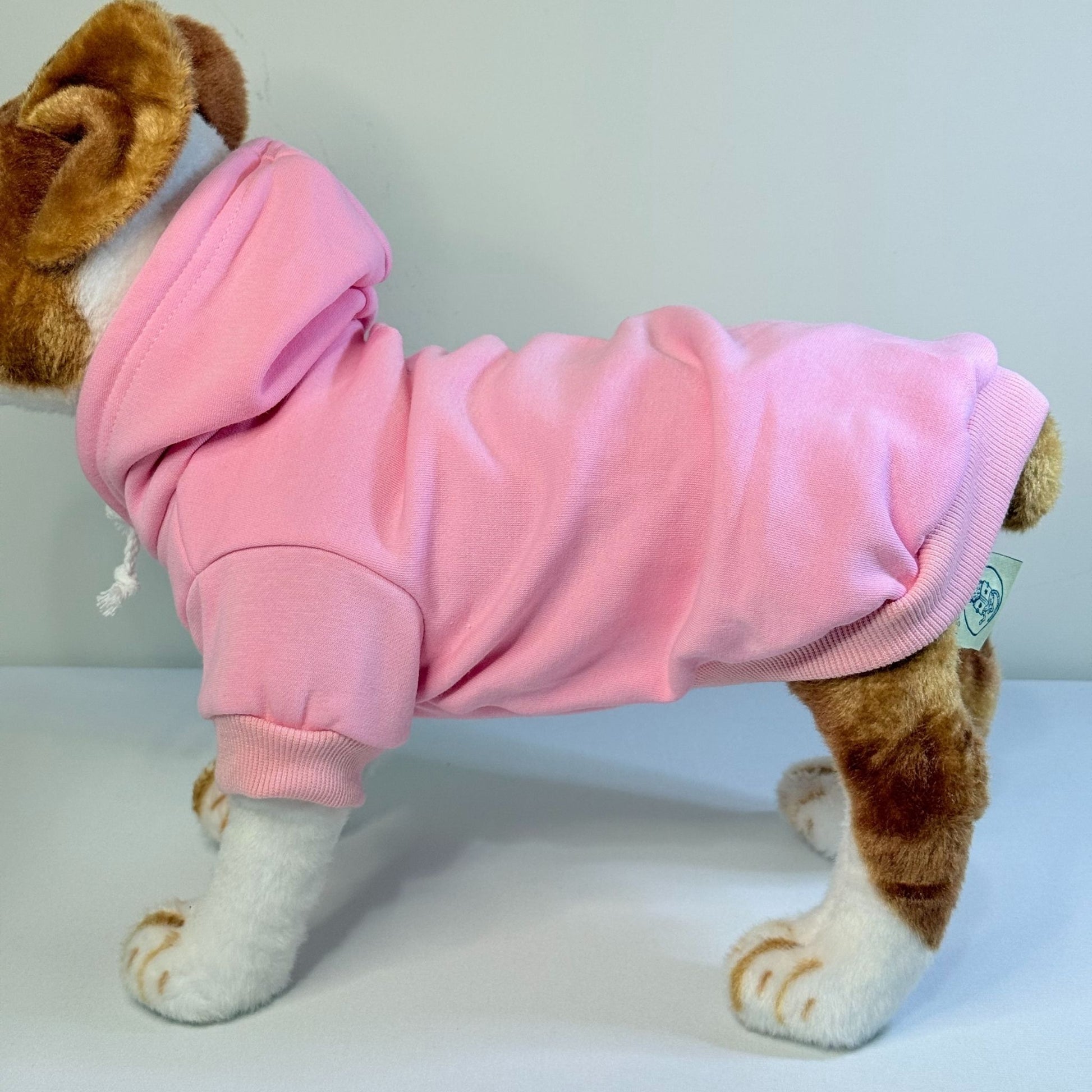 Pink Blank Dog Hoodie - MOQ 5, Mix Colors & Sizes