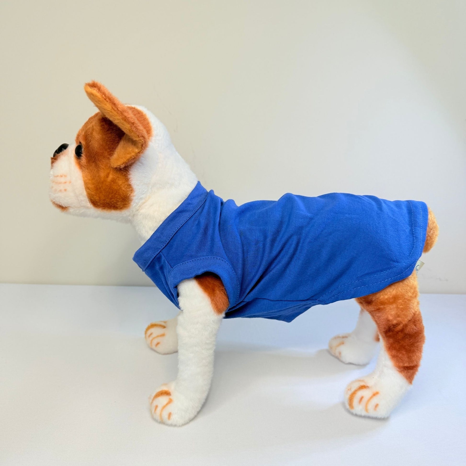 Blue Blank Dog T-Shirt - MOQ 5, Mix Colors & Sizes