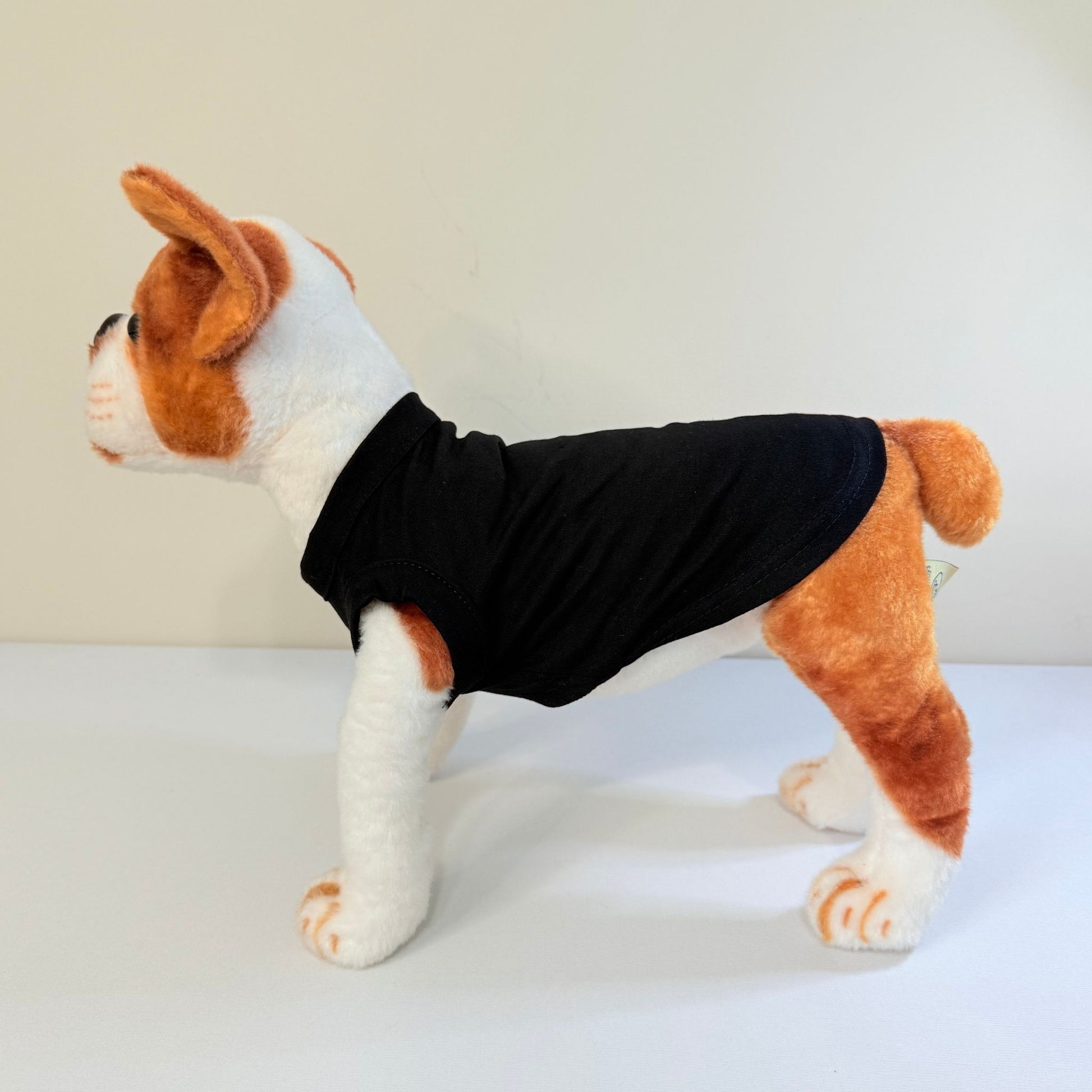 Blank Pet T-Shirt – Black | Great for Vinyl, DTF, Embroidery & More