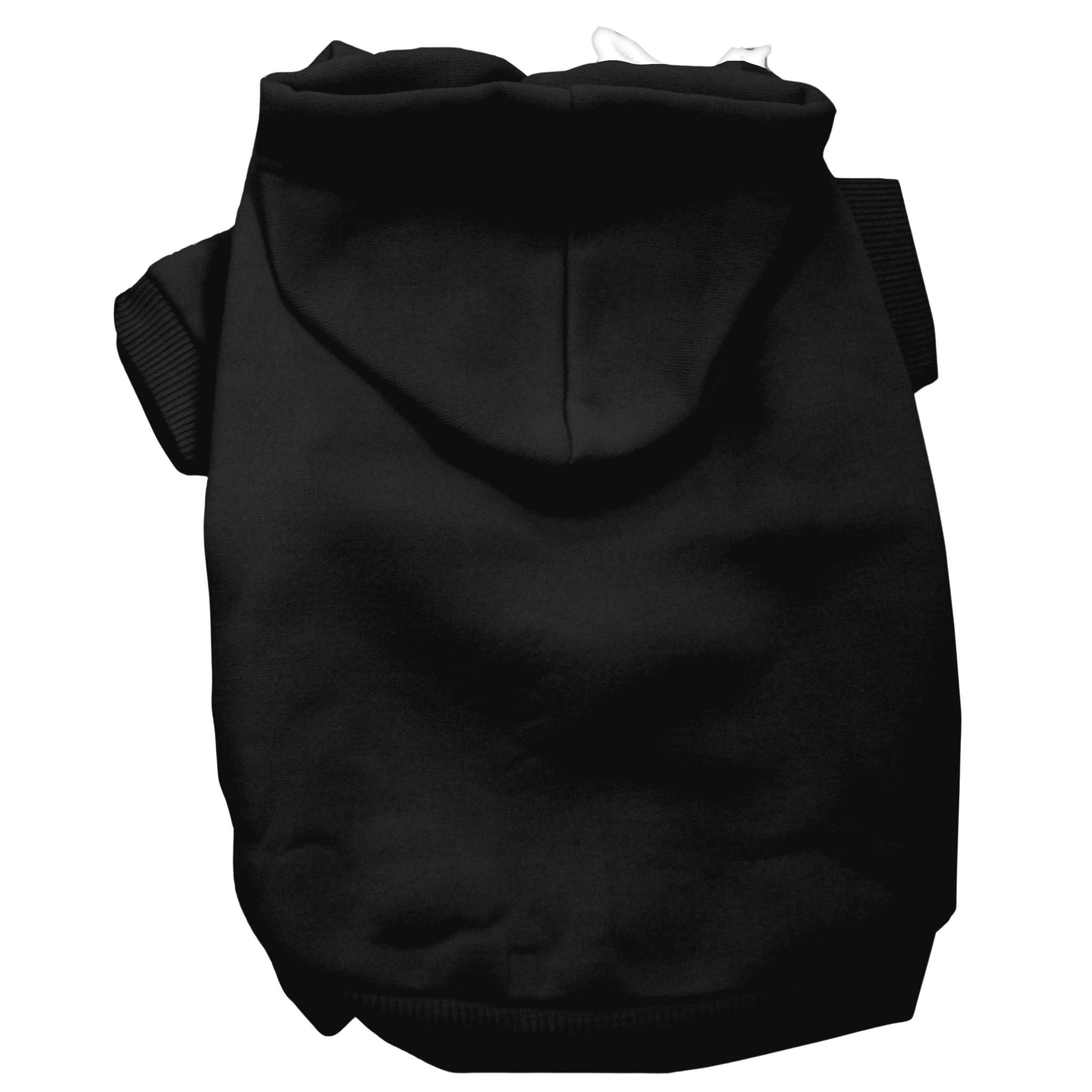 Black Blank Dog Hoodie – MOQ 5, Mix Colors & Sizes