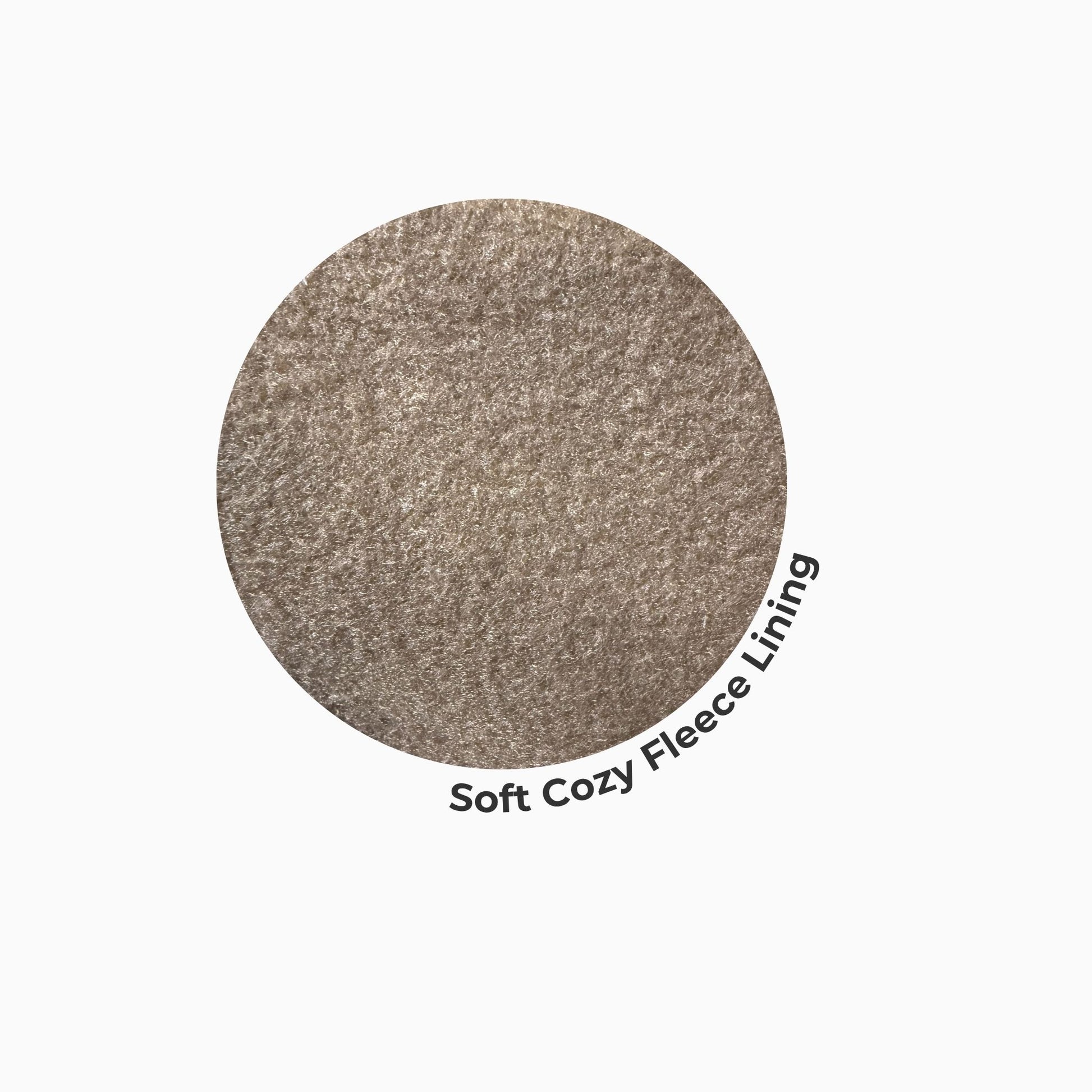 Zoomed-in texture of soft cozy fleece lining used inside pet hoodies, showing plush warm interior fabric detail