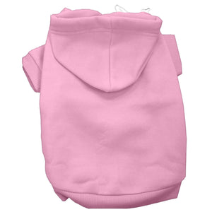 Pink Blank Dog Hoodie - MOQ 5, Mix Colors & Sizes