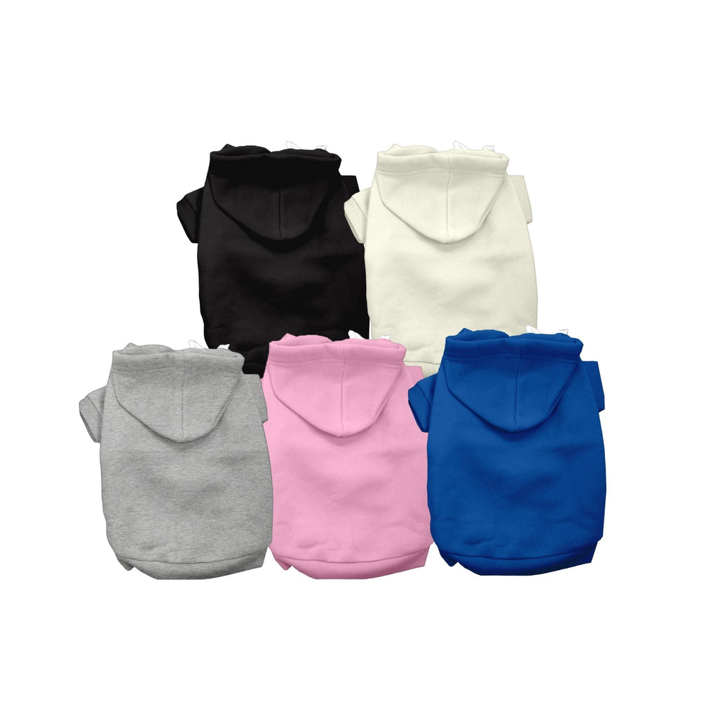 Blank Dog Hoodies - Pet Apparel Blanks Blue – blank dog apparel for makers and small brands | Fetch Blanks