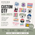 Custom DTF Gang Sheet Transfers | Upload Your Artwork