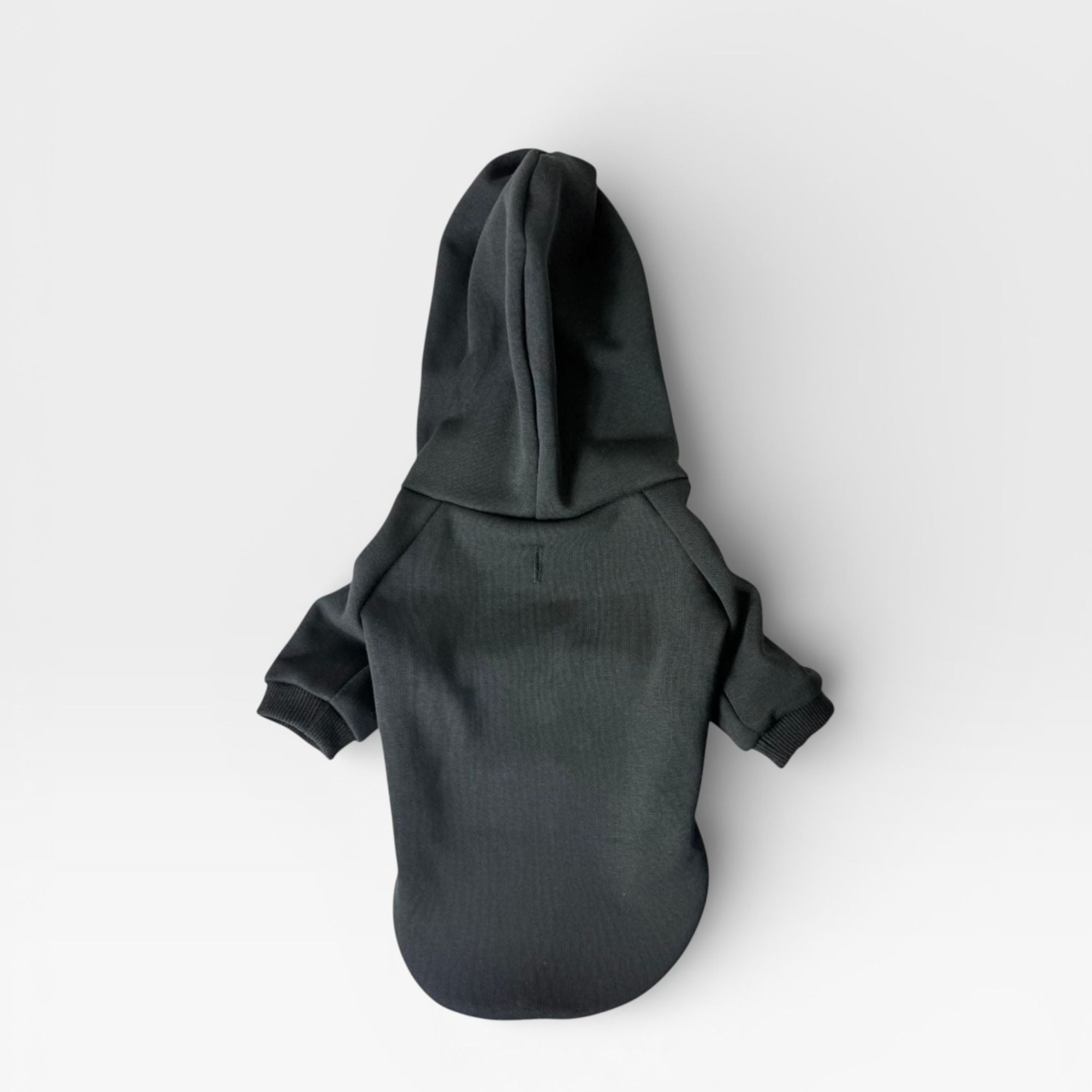 Black Fleece Signature Dog Hoodie for Custom Printing – blank dog apparel for makers and small brands | Fetch Blanks