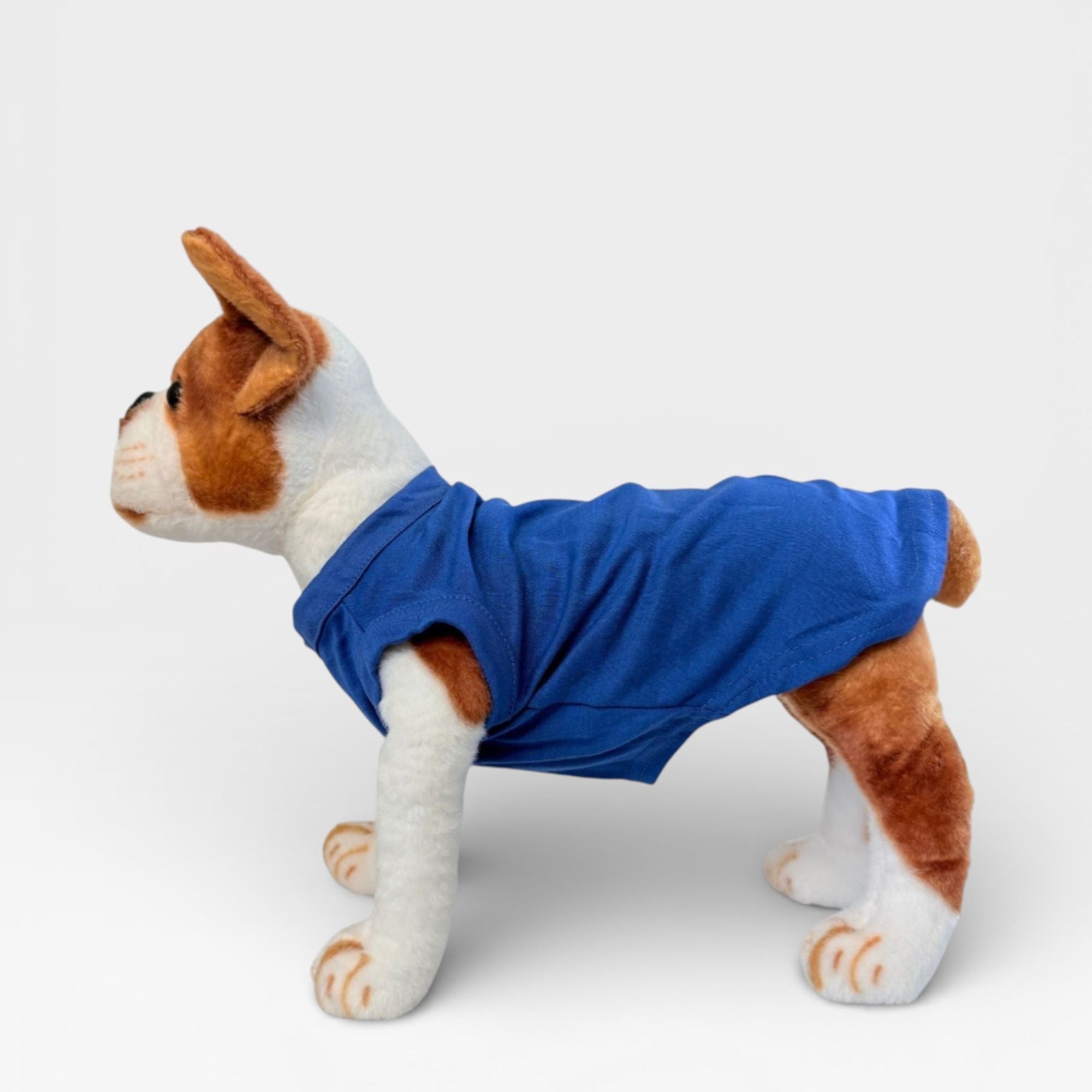 Blue Blank Dog T-Shirt for Custom Printing – blank dog apparel for makers and small brands | Fetch Blanks