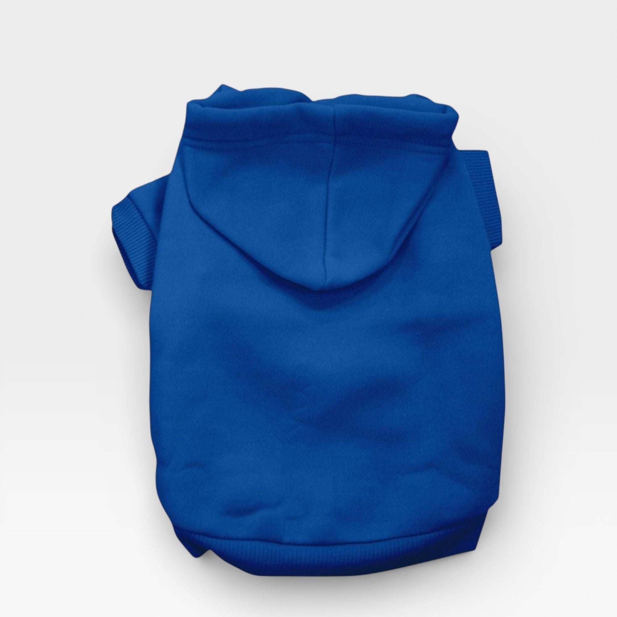 Blue Fleece Classic Dog Hoodie for Custom Printing – blank dog apparel for makers and small brands | Fetch Blanks