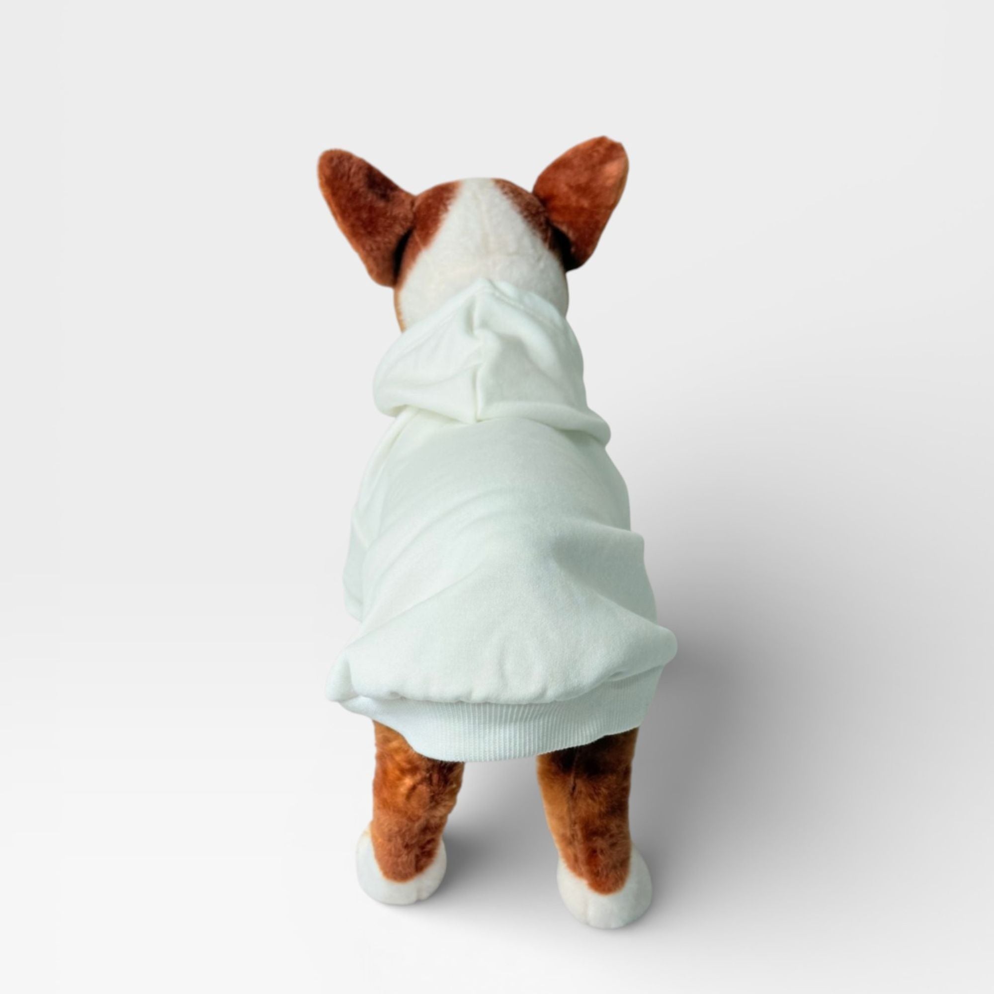 Cream Fleece Classic Dog Hoodie for Custom Printing – blank dog apparel for makers and small brands | Fetch Blanks