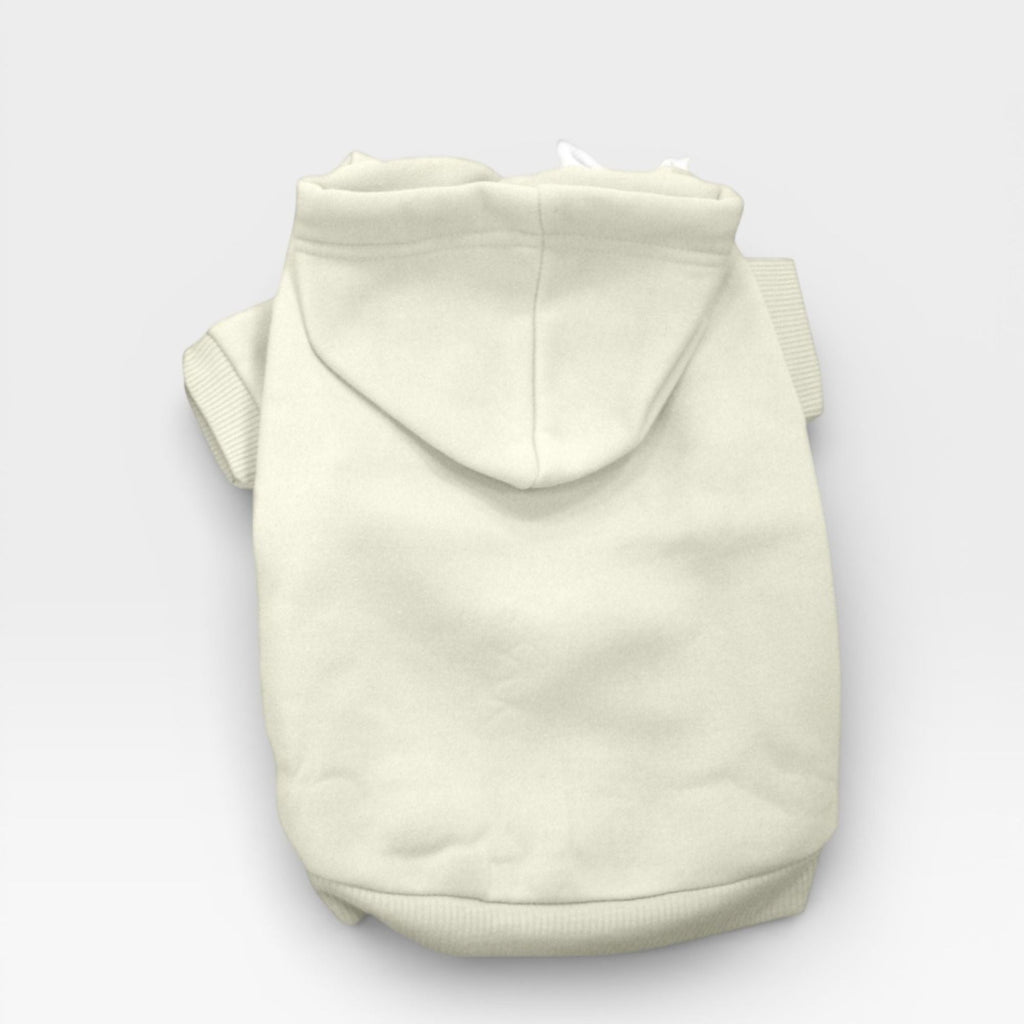 Cream Fleece Classic Dog Hoodie for Custom Printing – blank dog apparel for makers and small brands | Fetch Blanks