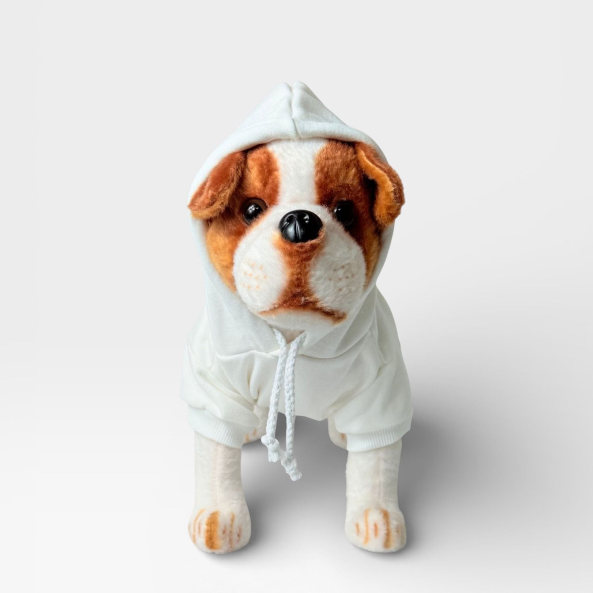 Cream Fleece Classic Dog Hoodie for Custom Printing – blank dog apparel for makers and small brands | Fetch Blanks