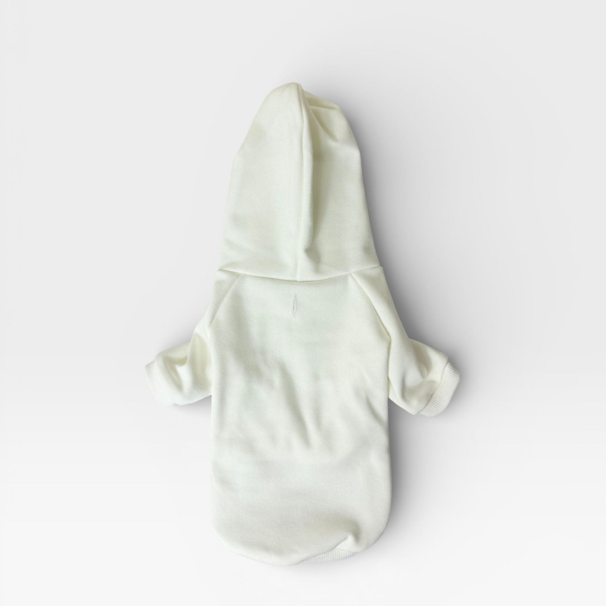 Cream Fleece Signature Dog Hoodie for Custom Printing – blank dog apparel for makers and small brands | Fetch Blanks