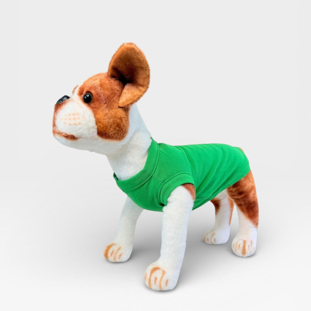 Green Blank Dog T-Shirt for Custom Printing – blank dog apparel for makers and small brands | Fetch Blanks