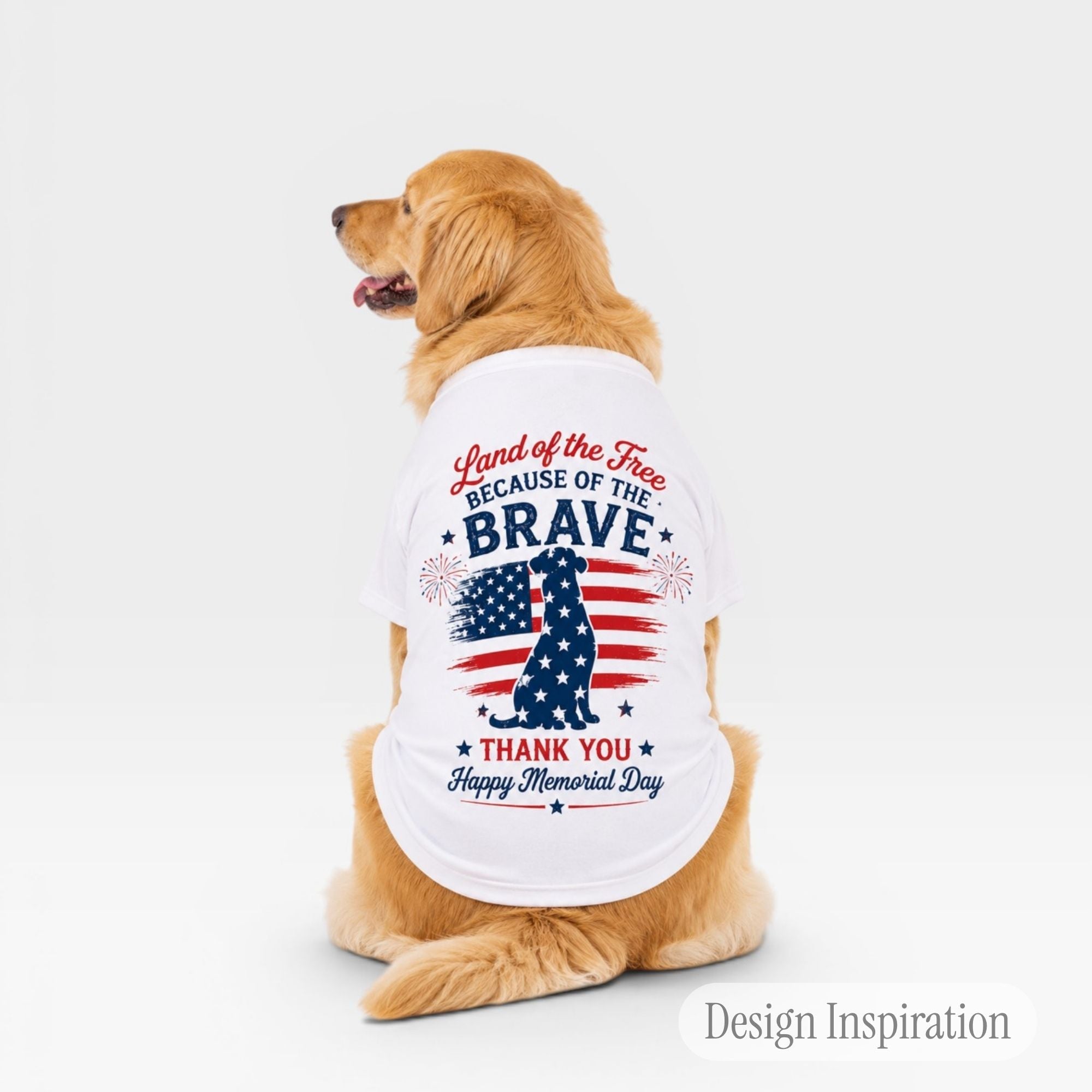 Patriotic Red, White & Blue Dog Tee 3 - Pack – blank dog apparel for makers and small brands | Fetch Blanks