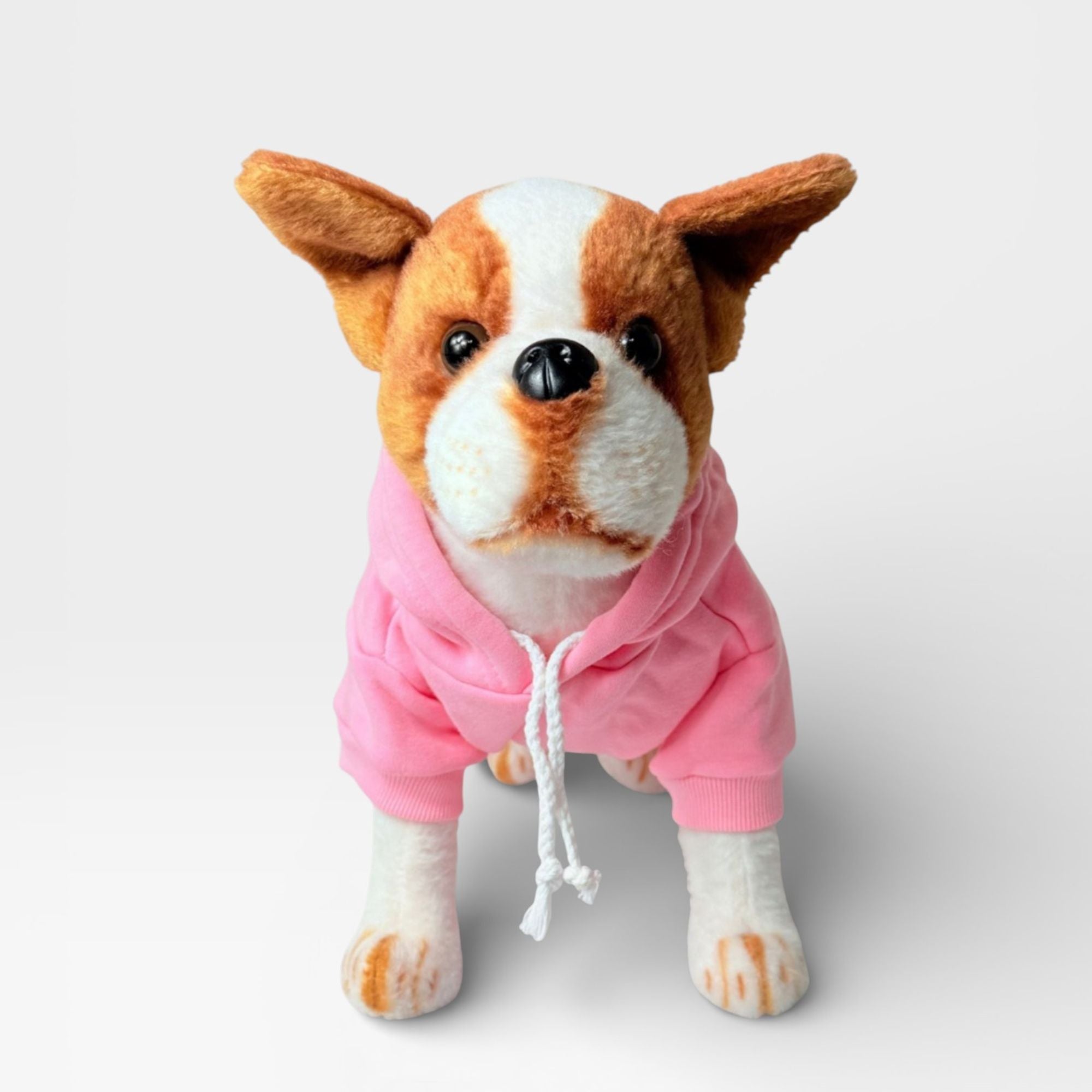 Pink Fleece Classic Dog Hoodie for Custom Printing – blank dog apparel for makers and small brands | Fetch Blanks