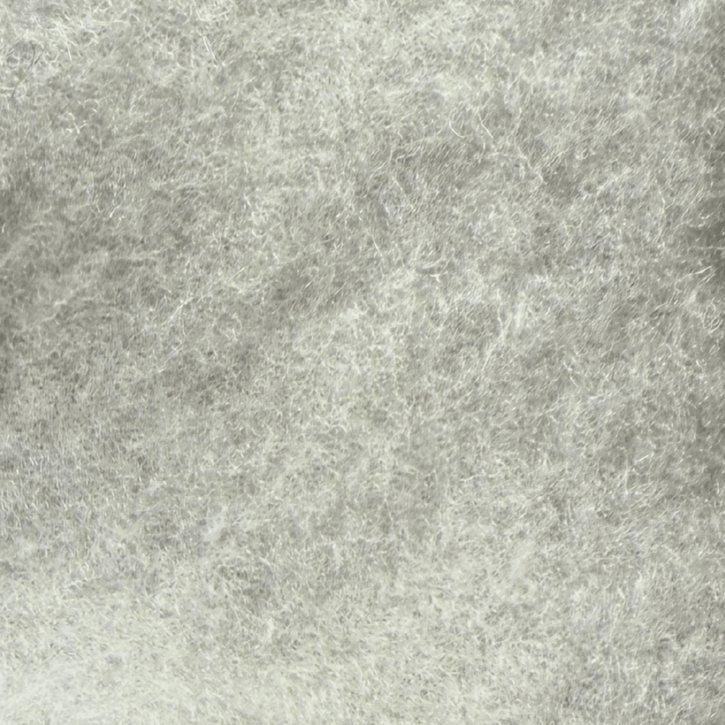 Polyester Dog Hoodie - Gray, up close of fleece lining – blank dog apparel for makers and small brands | Fetch Blanks