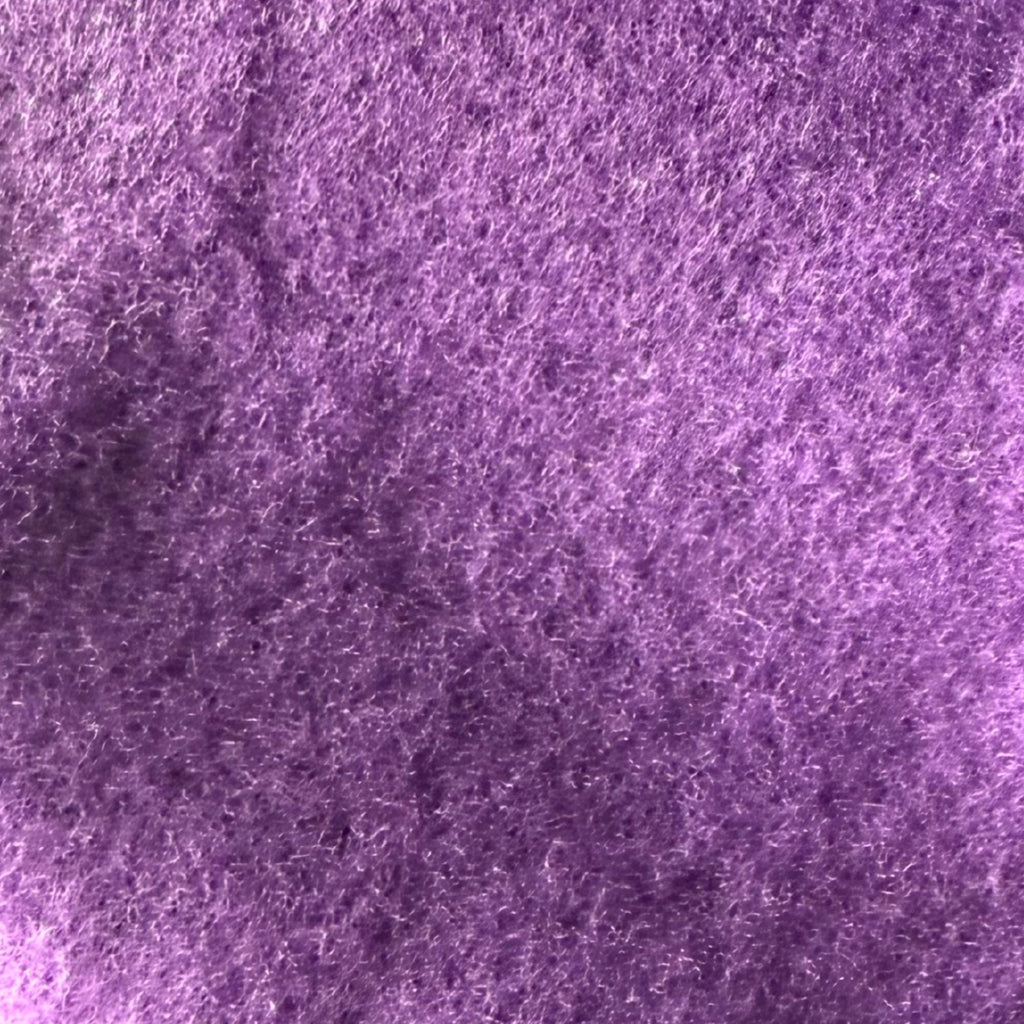 Polyester Dog Hoodie - Purple, close up of fleece lining – blank dog apparel for makers and small brands | Fetch Blanks
