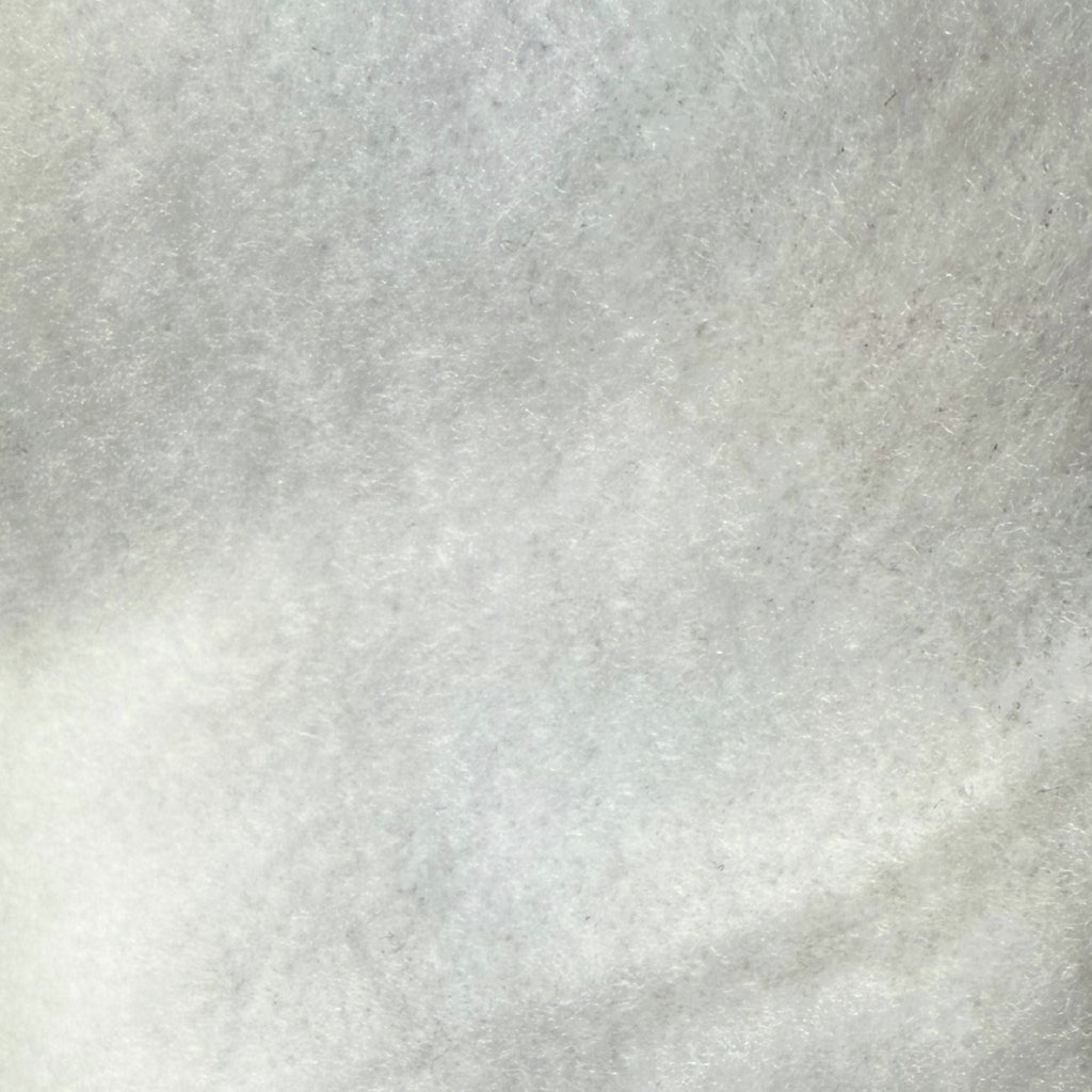 Polyester Dog Hoodie - White, up close of fleece lining – blank dog apparel for makers and small brands | Fetch Blanks