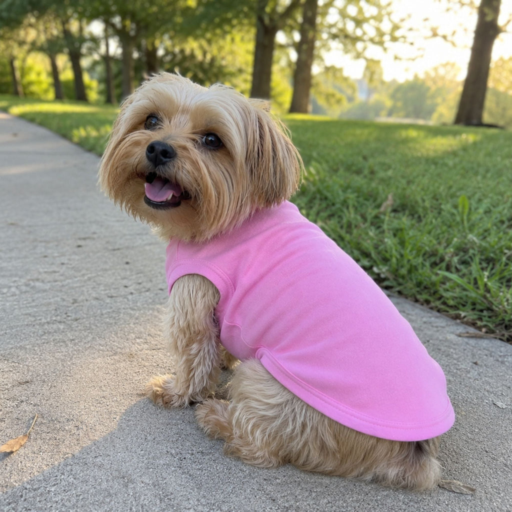 Red Blank Dog T-Shirt for Custom Printing – blank dog apparel for makers and small brands | Fetch Blanks