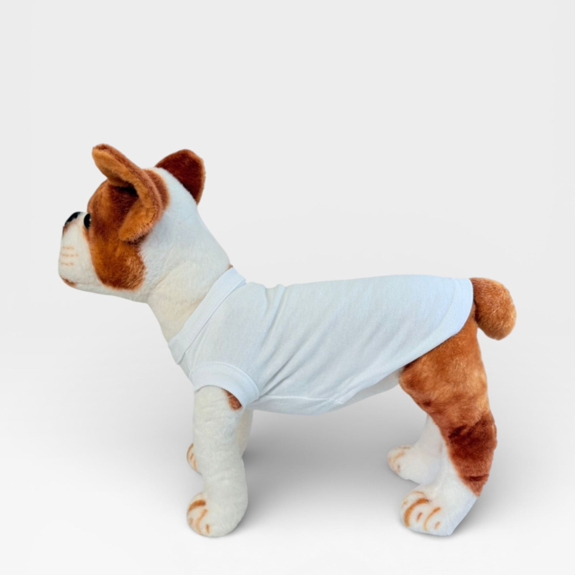 White Blank Dog T-Shirt for Custom Printing – blank dog apparel for makers and small brands | Fetch Blanks