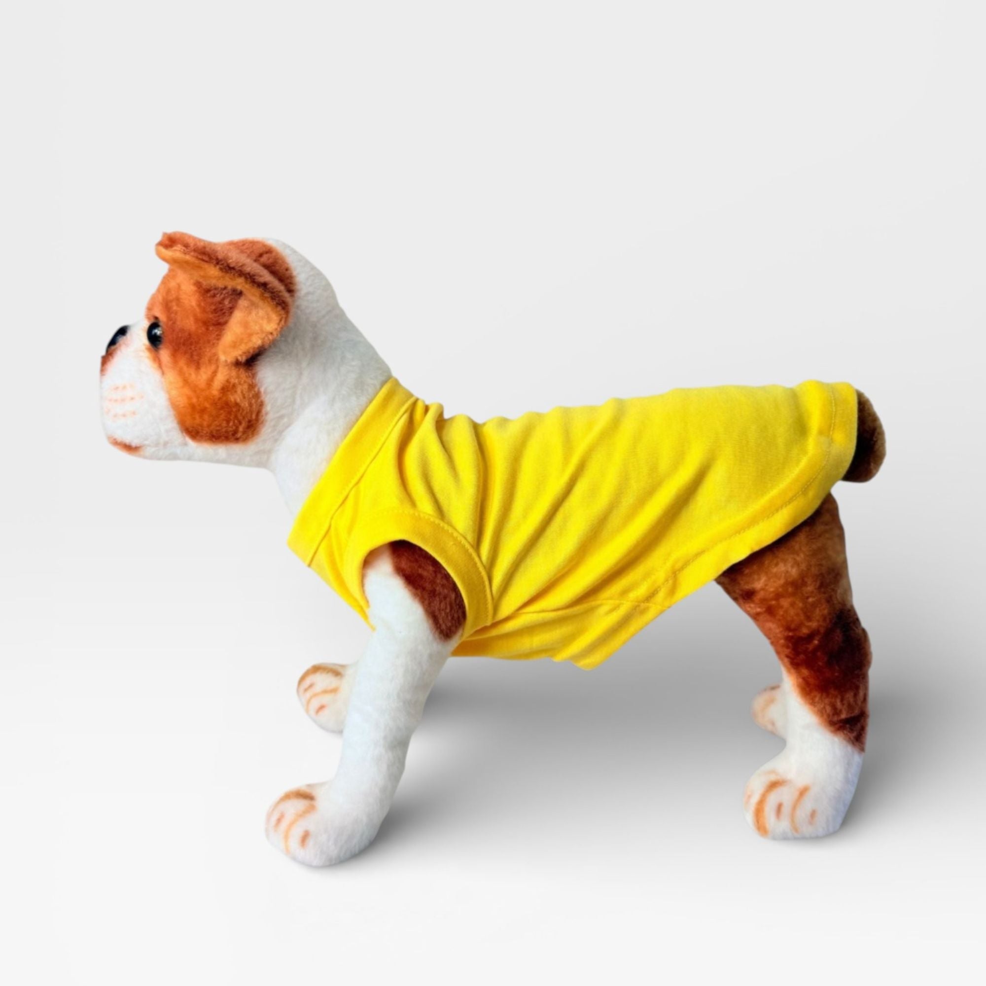 Yellow Blank Dog T-Shirt for Custom Printing – blank dog apparel for makers and small brands | Fetch Blanks