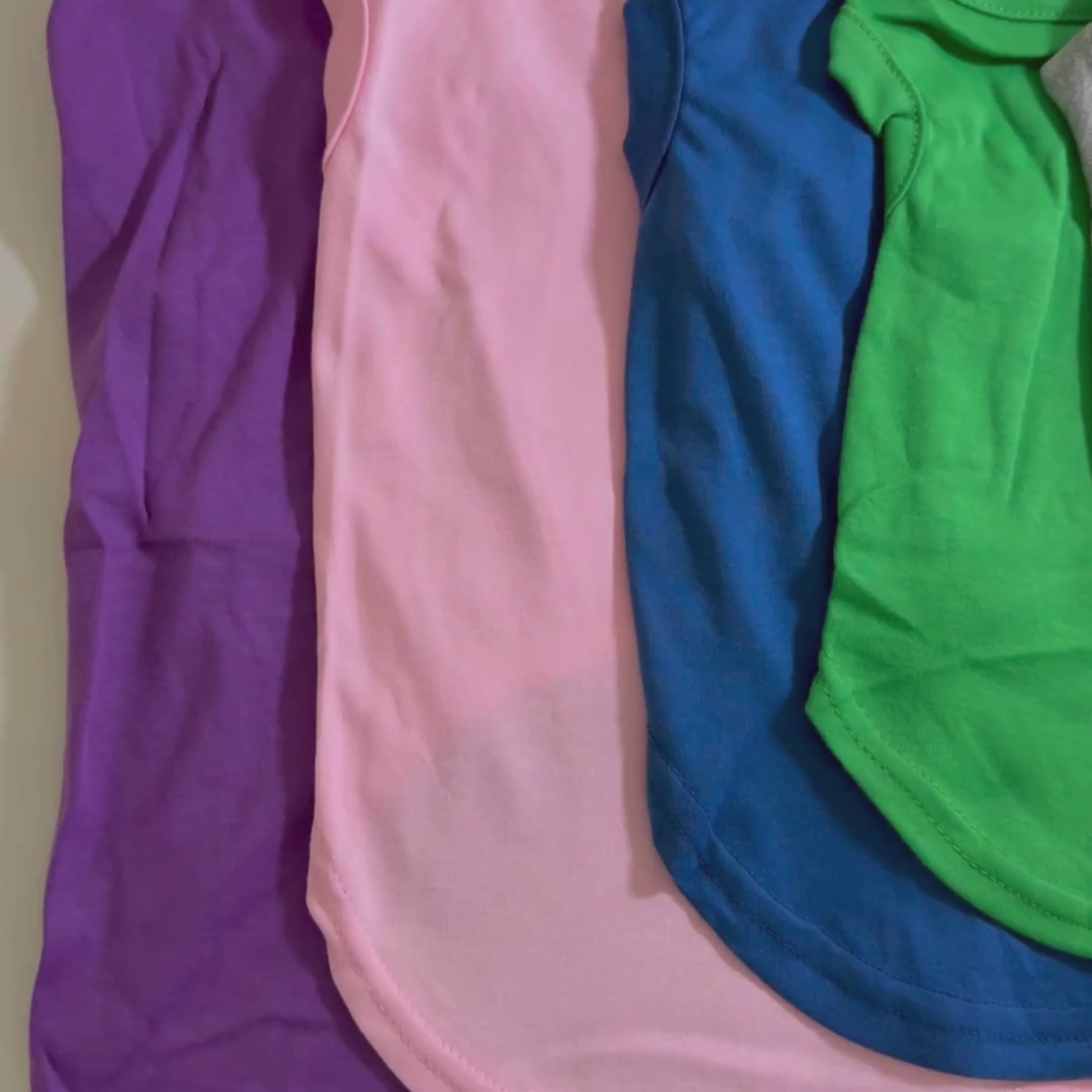 Black Blank Dog T-Shirt - MOQ 5, Mix Colors & Sizes