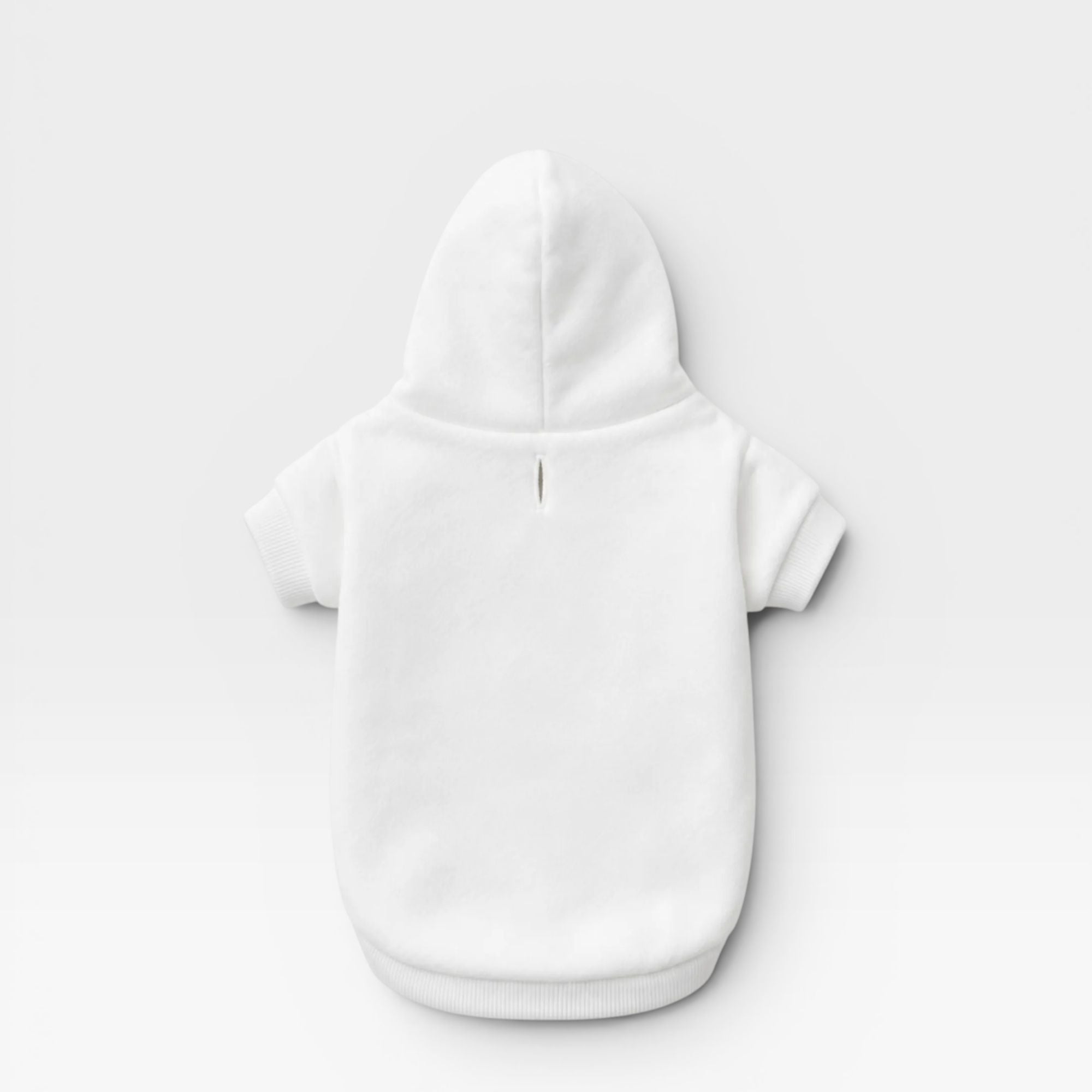 White Performance Dog Hoodie
